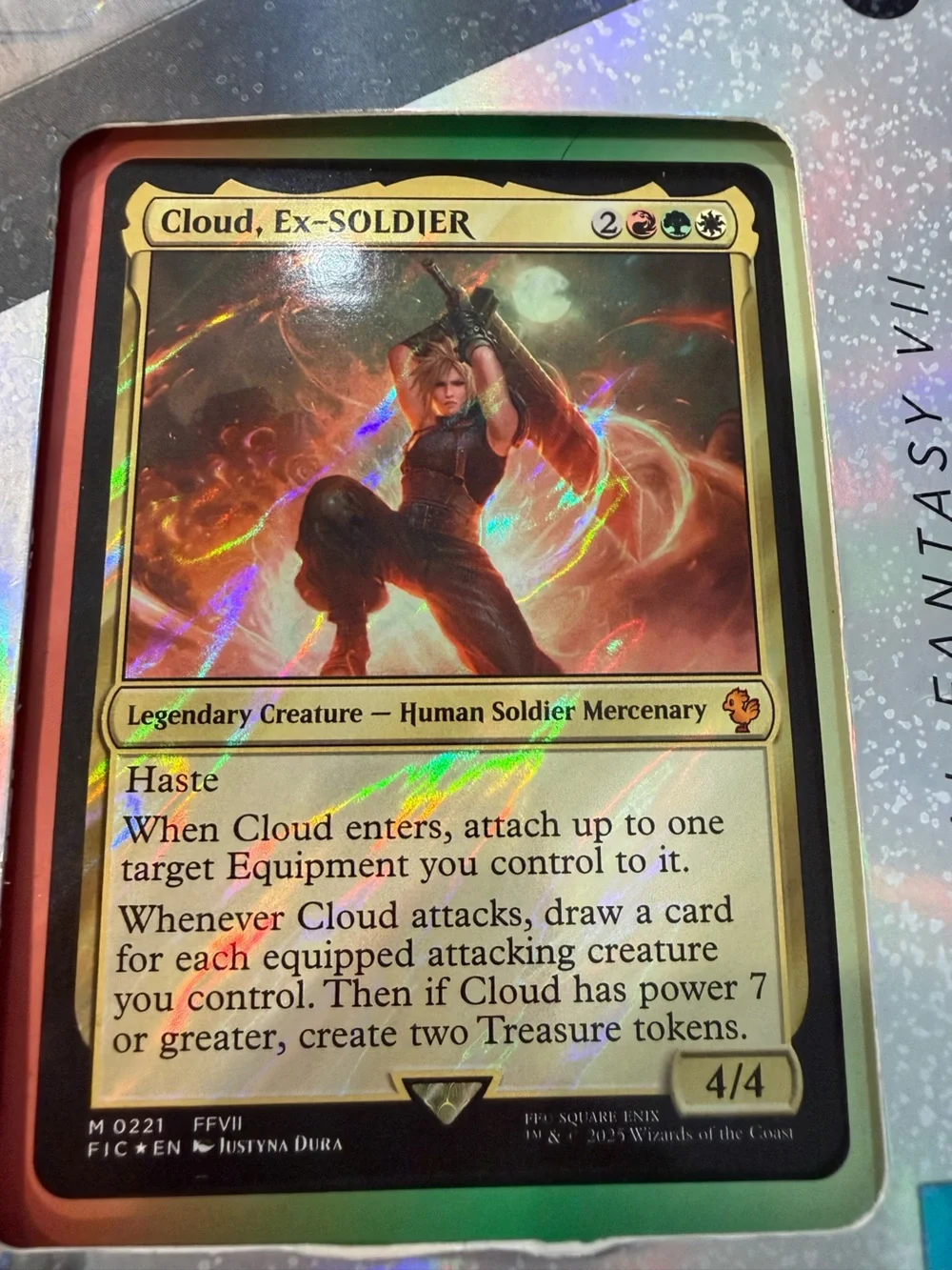 Magic: The Gathering Final Fantasy Limit Break Commander Deck - Green/Red/White